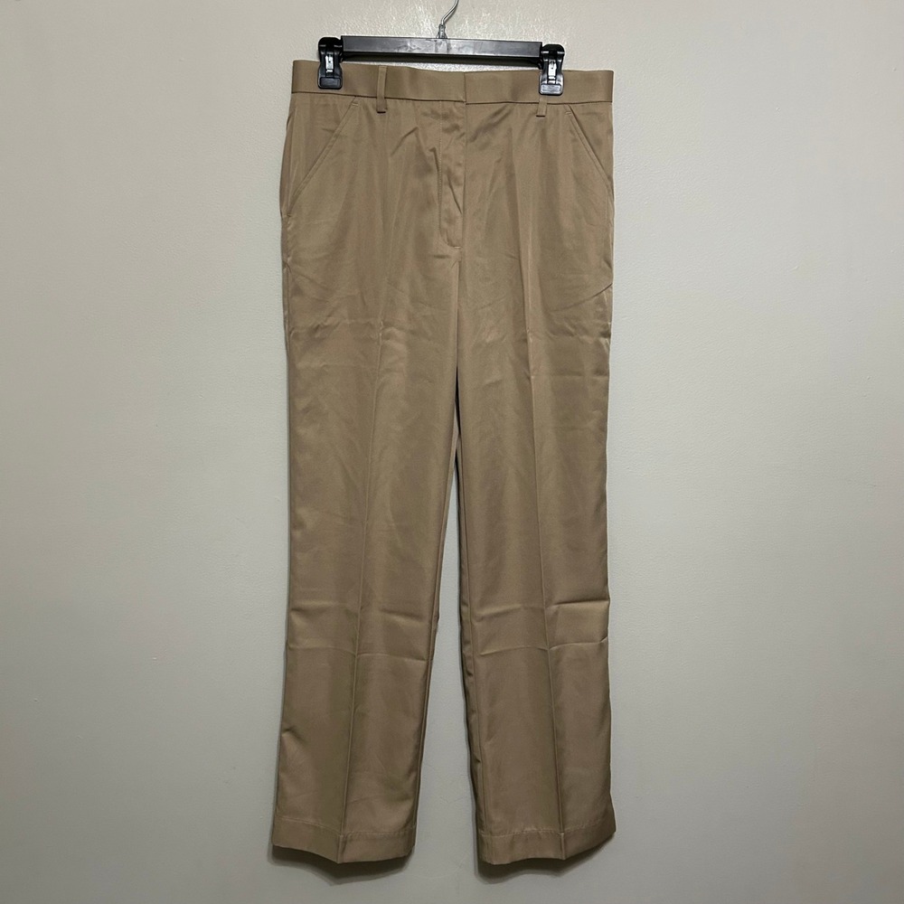 Chic Fil A Women's Pants 8-31 Tan Khaki Straight Leg Casual Business Trousers